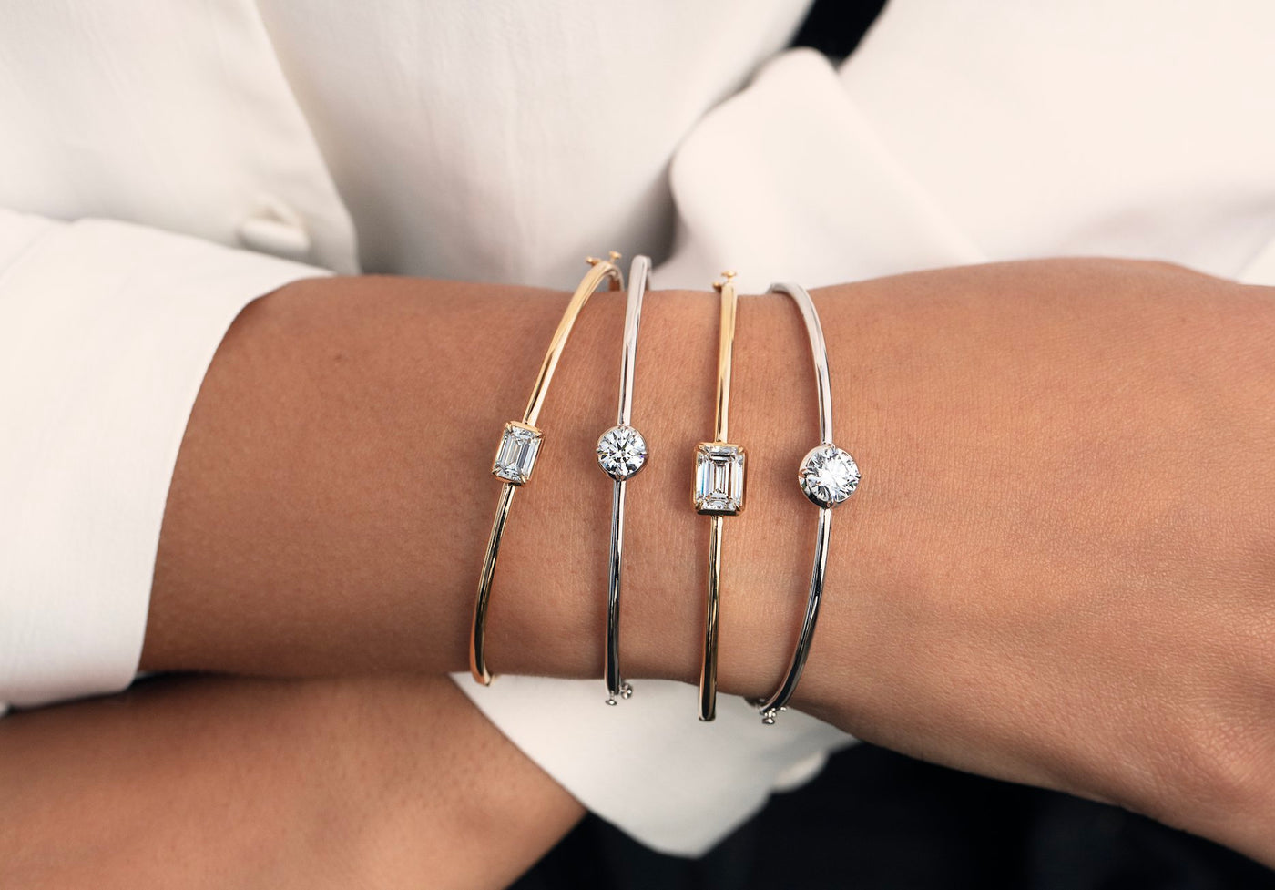 Clarity Diamond Bracelets