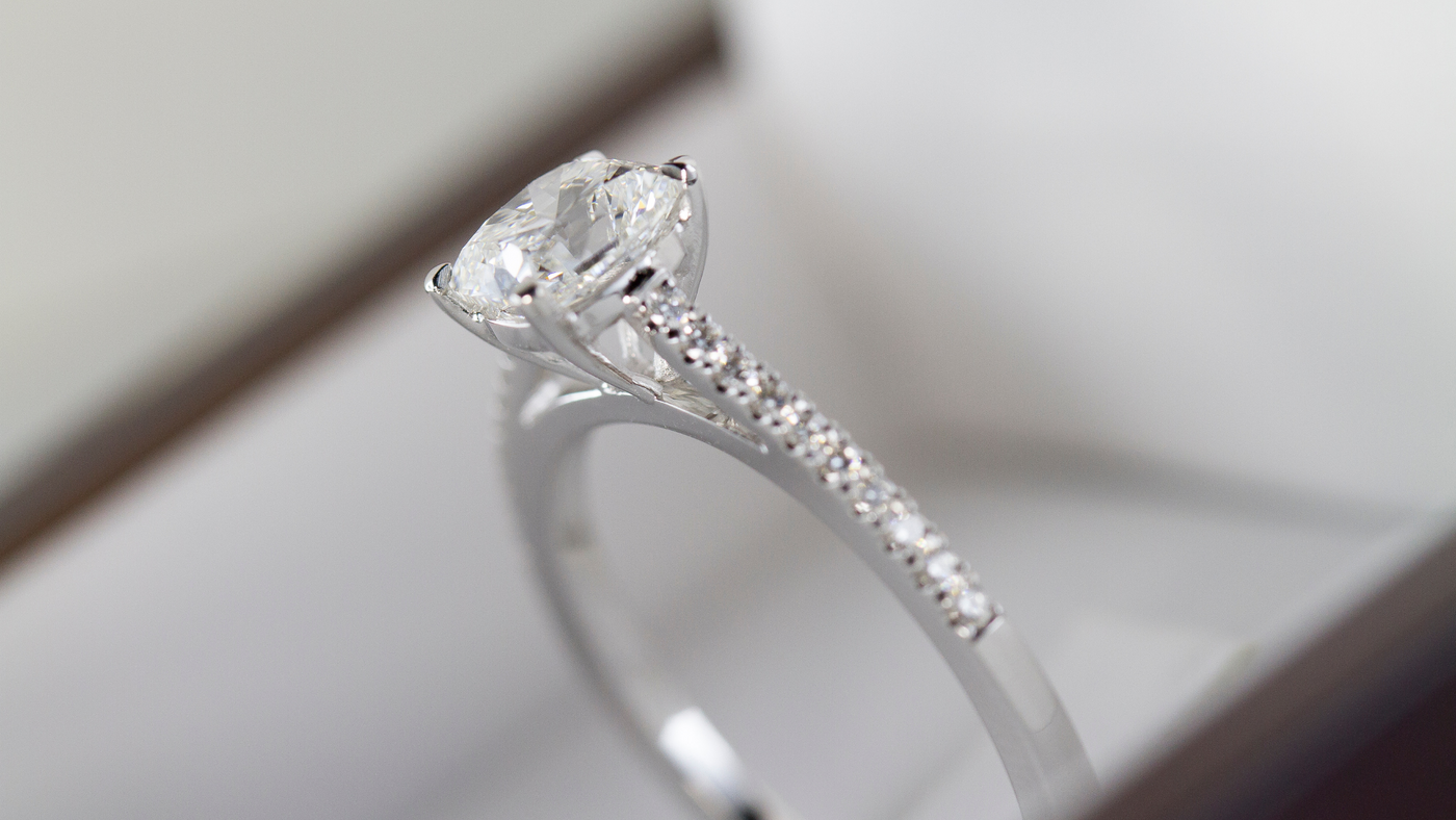 White Gold Engagement Rings